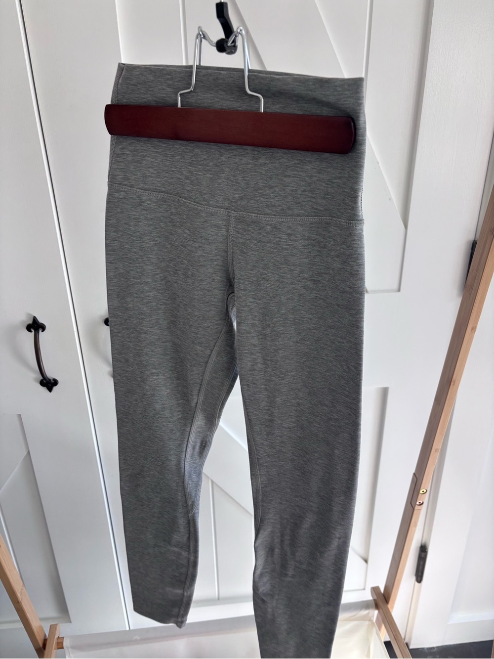 lululemon athletica Heather Gray High-Rise Leggings